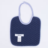 Bavetta in Ciniglia con Orsetto Panna-Blu Neonato NINNAOH I16234 - NINNAOH - LuxuryKids