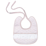 Bavetta Lana Rosa Antico Neonata LA SARTORIA DEI PICCOLI LB854 - LA SARTORIA DEI PICCOLI - LuxuryKids