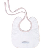 Bavetta Lana Rosa Antico Neonata LA SARTORIA DEI PICCOLI LB854 - LA SARTORIA DEI PICCOLI - LuxuryKids