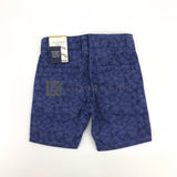 Bermuda Fantasia a Fiori in Cotone Bambino Azzurro Sarabanda M532F - SARABANDA - LuxuryKids