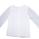 BLUSA ELEGANTE IN SETA BAMBINA PATACHOU 2333938-01 - PATACHOU - LuxuryKids