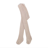 Calzamaglia In Caldo Cotone Costine Beige Neonati CARLOMAGNO 162 - CARLOMAGNO - LuxuryKids