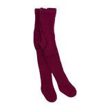 Calzamaglia In Caldo Cotone Traforata Bordeaux Neonati CARLOMAGNO 1031 - CARLOMAGNO - LuxuryKids