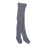 Calzamaglia In Caldo Cotone Traforata Grigio Scuro Bambini CARLOMAGNO 1031 - CARLOMAGNO - LuxuryKids