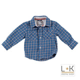 Camicia a Quadretti Bambino Sarabanda F112 - SARABANDA - LuxuryKids