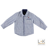 Camicia a Righe Neonato Sarabanda N115 - SARABANDA - LuxuryKids