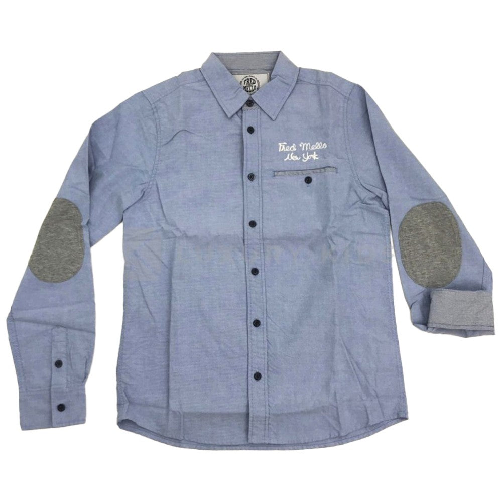 Camicia a Tinta Unita Bambino Fred Mello 9373 - FRED MELLO - LuxuryKids