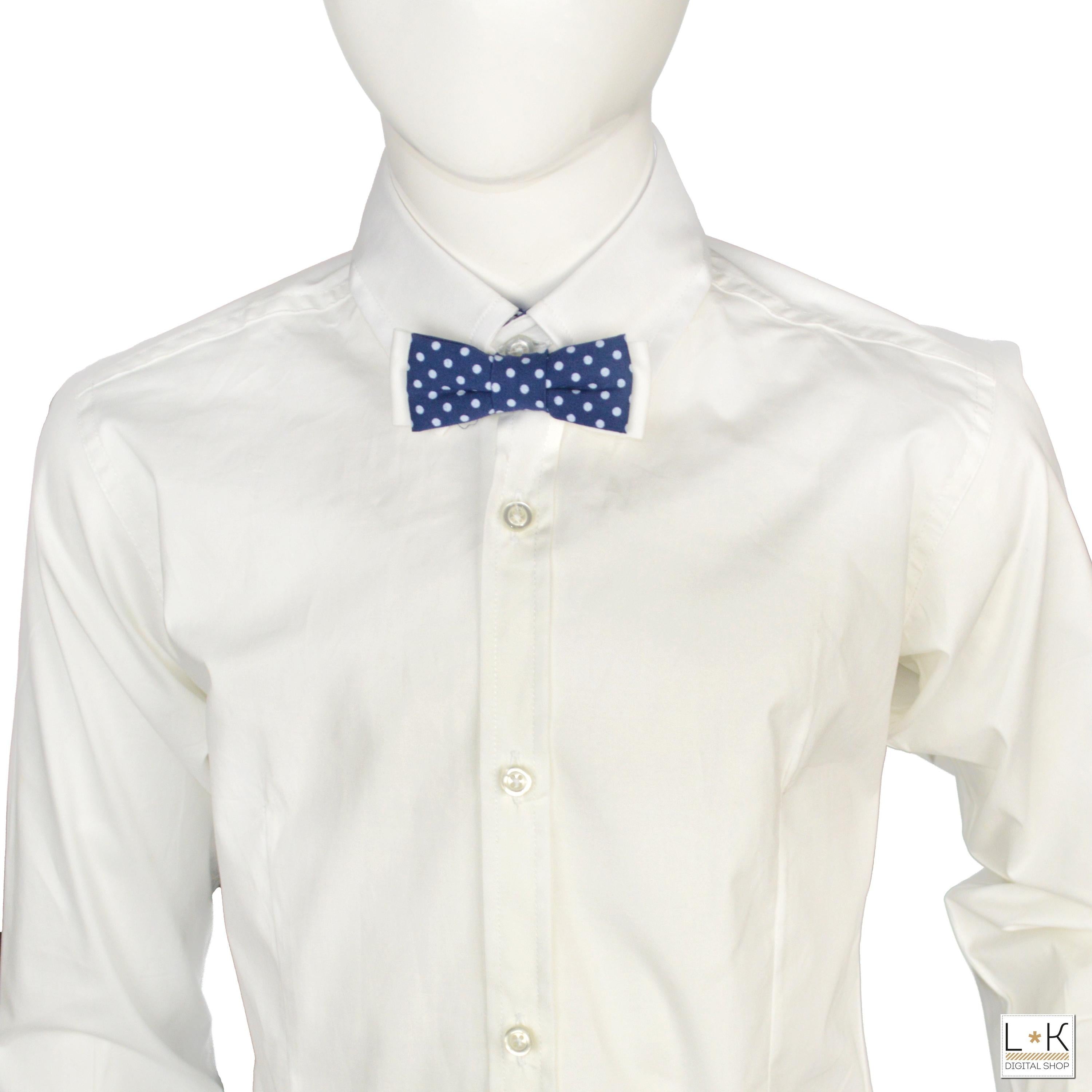 Camicia a Tinta Unita con Papillon incluso Bambino Brian Rush AAVCAMP - BRIAN RUSH - LuxuryKids