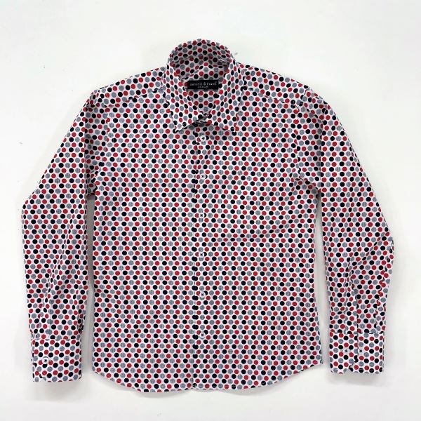 Camicia Con Fantasia a Poise blu-rossi Neonato Manuell&frank MF3045N - MANUELL&FRANK - LuxuryKids