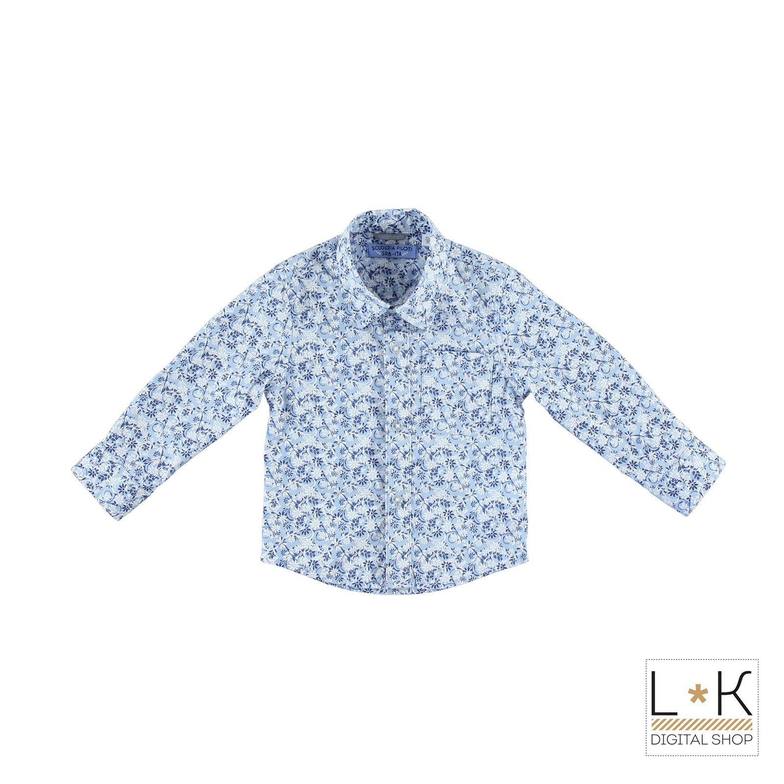 Camicia Fantasia Neonato Sarabanda M110 - SARABANDA - LuxuryKids