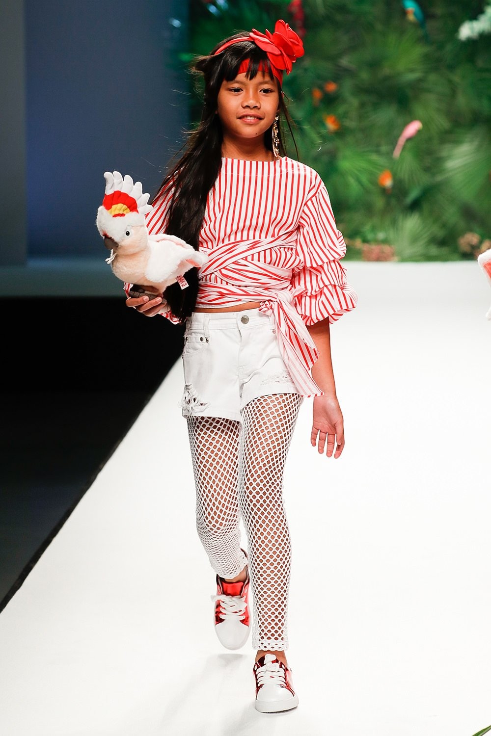 Camicia Righe Rosso Bianco Bambina Fun&Fun FNJSH3730 - FUN&FUN - LuxuryKids