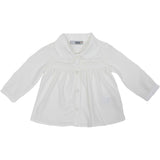 Camicia Svasata Cotone Panna Neonata Dr. Kids 337 - DR.KID - LuxuryKids
