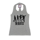 Canotta in Cotone Grigio con Stampa Beatles Bambina Fix Design 1T2603 - FIX DESIGN - LuxuryKids