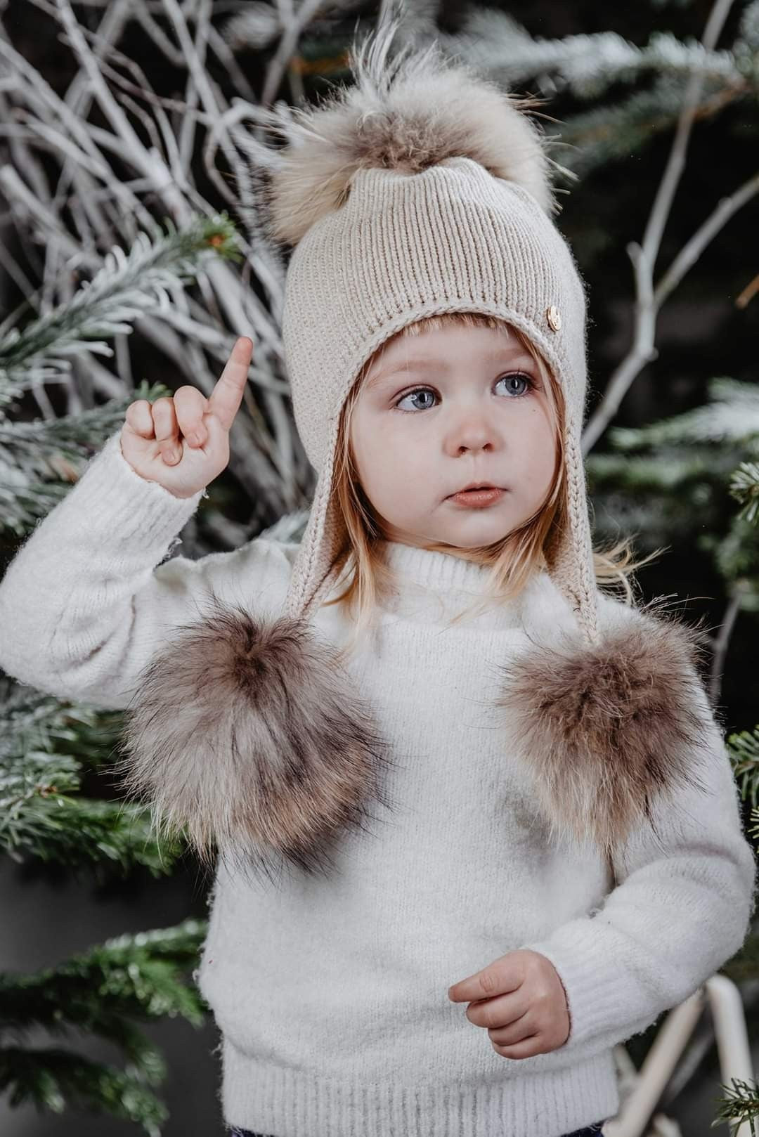 Cappello Caldo Cotone Con Pom Pon Bambino JAMIKS JZD325 - JAMIKS - LuxuryKids