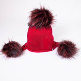 Cappello Caldo Cotone Con Pom Pon Bambino JAMIKS JZD325 - JAMIKS - LuxuryKids