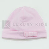 Cappello In Cotone Rosa Neonata LA SARTORIA DEI PICCOLI LK756 - LA SARTORIA DEI PICCOLI - LuxuryKids