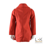 Cappotto in Panno Elegante Rosso Bambina MOSCHINO IDST67 - MOSCHINO - LuxuryKids