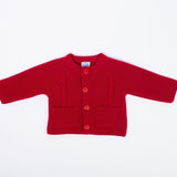 Cardigan Caldo Cotone Tessuto Antiallergico per Neonati SARDON MA249 - SARDON - LuxuryKids