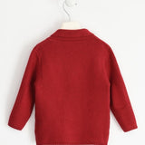 Cardigan doppio petto Misto Lana Bambino SARABANDA 1103 - SARABANDA - LuxuryKids