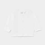 Cardigan In Cotone Tricot Neonato MAYORAL 1330 - MAYORAL - LuxuryKids