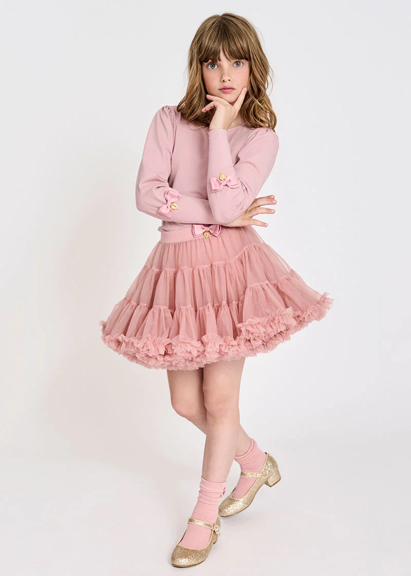 Maglietta Manica Lunga In Cotone Bambina ANGEL'S FACE EVANGELINE - Angel's Face - LuxuryKids