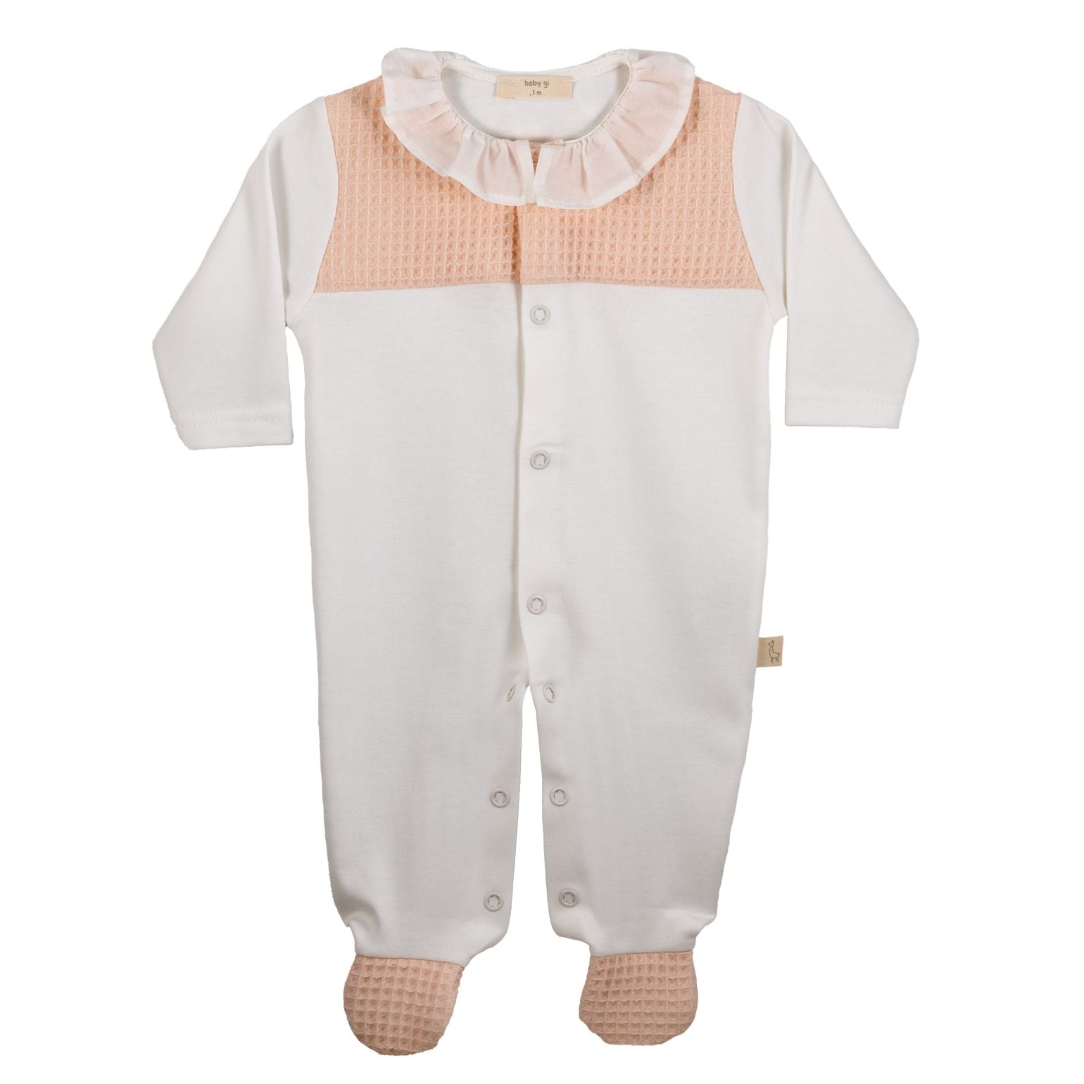 Tutina Intera Caldo Cotone Neonata BABY GI 530GM - BABY GI - LuxuryKids