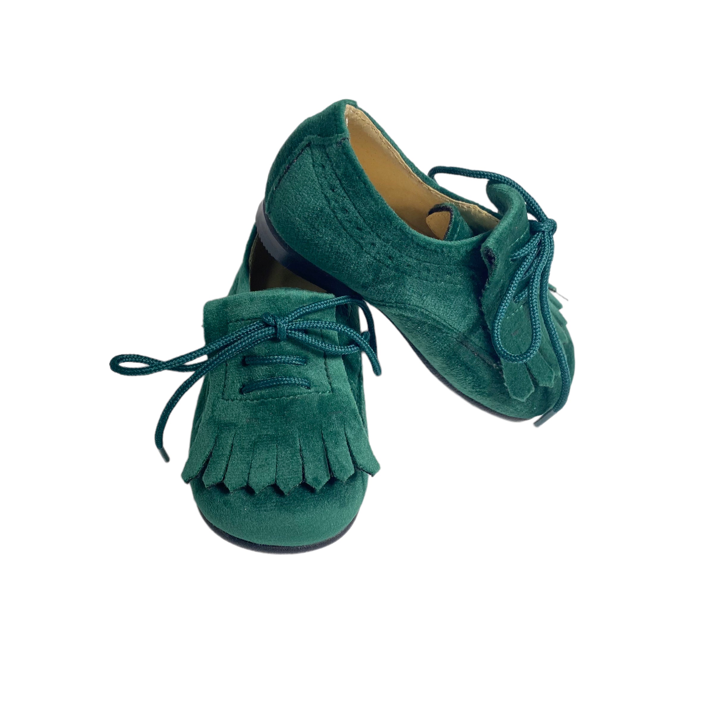 Scarpe Modello Francesina In Velluto Bambino RIZITOS E2119 - RIZITOS - LuxuryKids