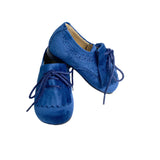 Scarpe Modello Francesina In Velluto Bambino RIZITOS E2119 - RIZITOS - LuxuryKids