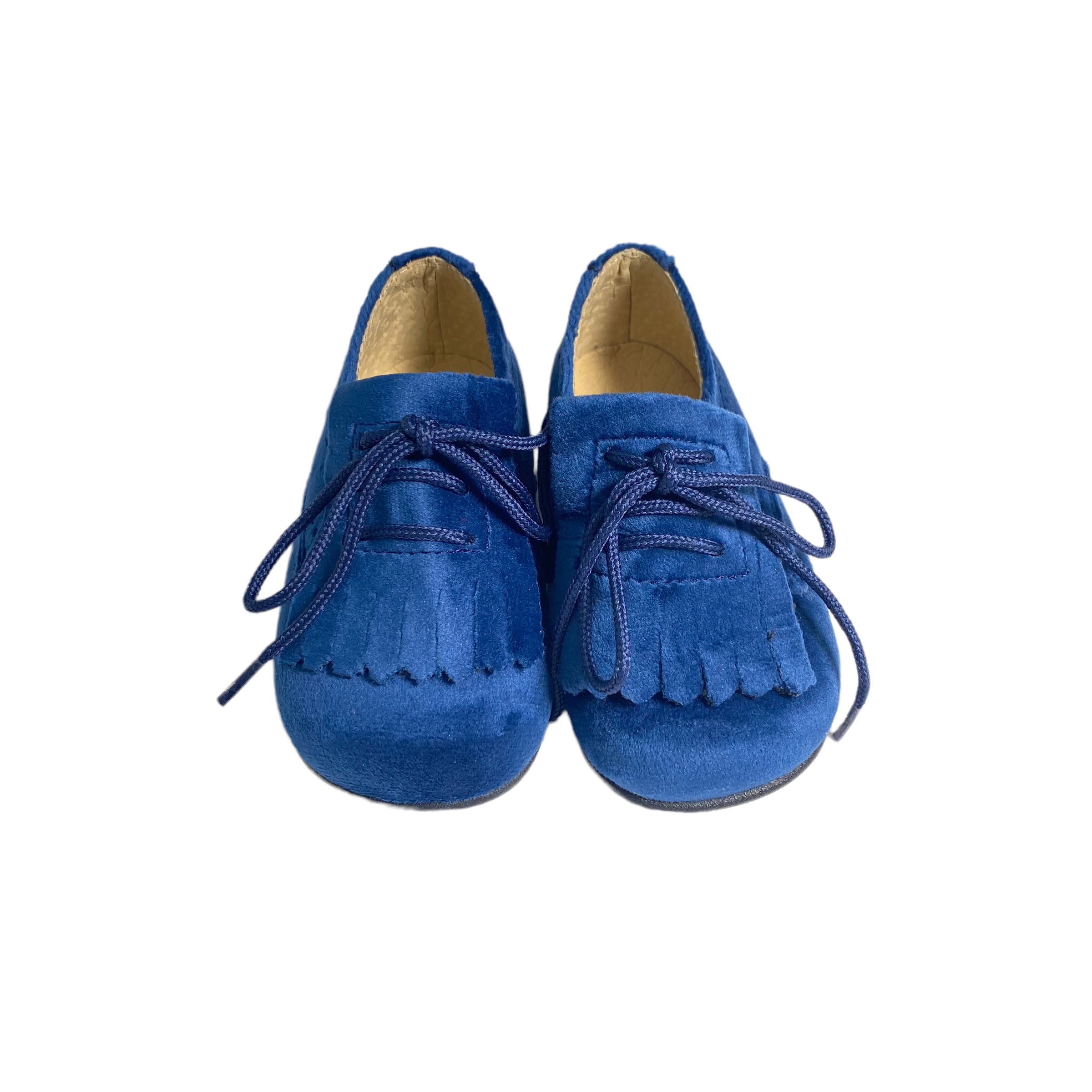 Scarpe Modello Francesina In Velluto Bambino RIZITOS E2119 - RIZITOS - LuxuryKids