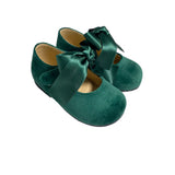 Scarpe Modello Ballerina In Velluto Bambina RIZITOS B3005 - RIZITOS - LuxuryKids