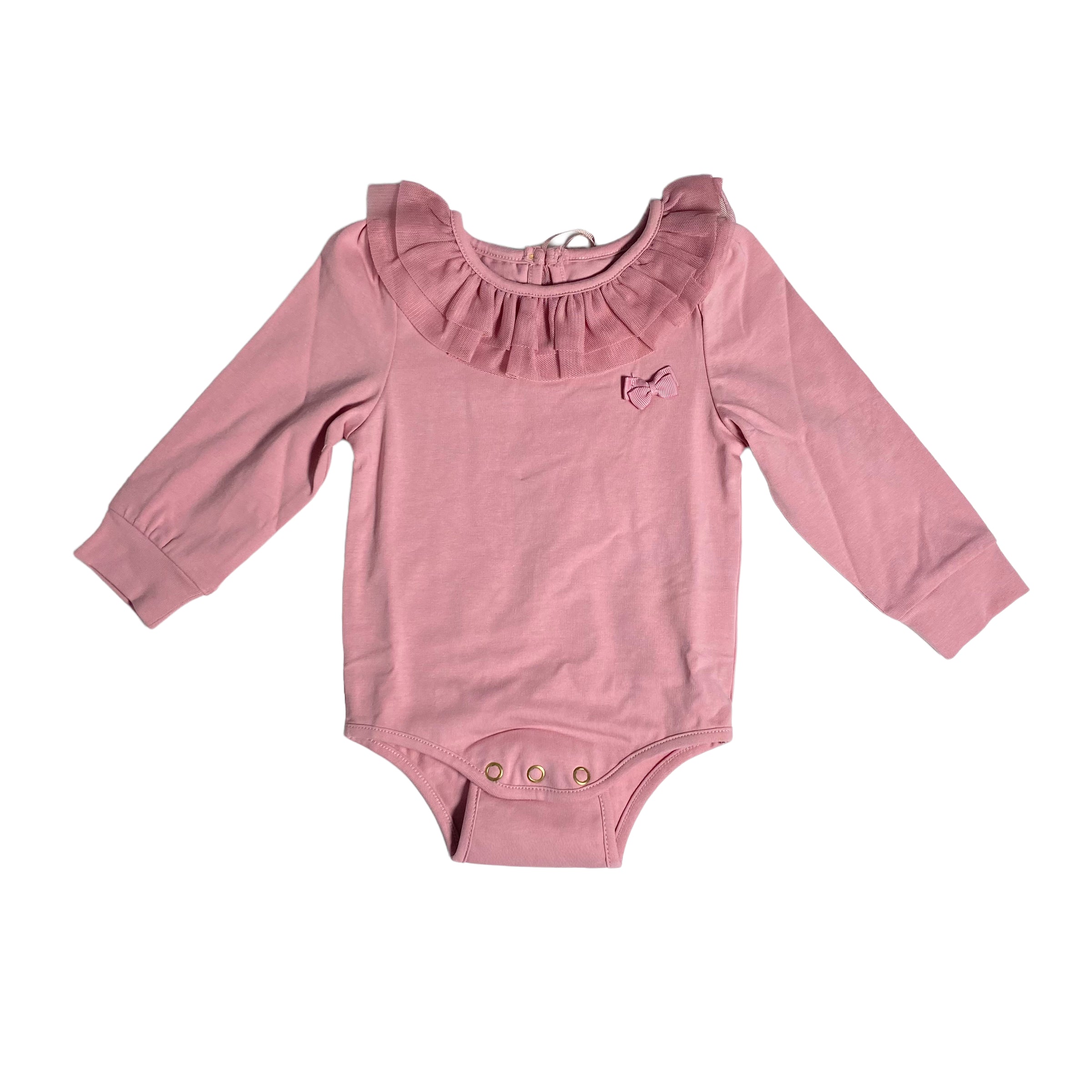Body In Caldo Cotone Con Rouche Neonata Angel's Face CUTIE - Angel's Face - LuxuryKids
