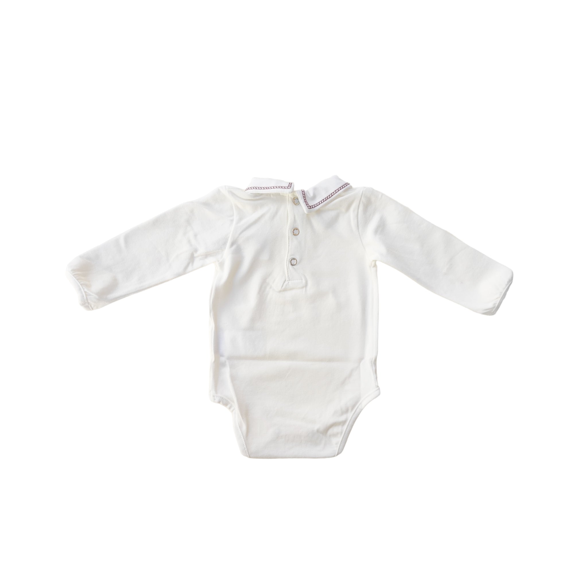 Body Manica Lunga In Caldo Cotone Neonato A&J 146 - A&J - LuxuryKids