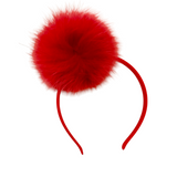 Cerchietto Con Pompon In Volpe Bambina FURFANTE FE1309BP - FURFANTE - LuxuryKids