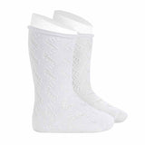 Long Socks In Perforated Yarn Unisex Newborn CONDOR 516