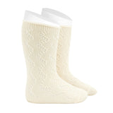 Long Socks In Perforated Yarn Unisex Newborn CONDOR 516
