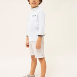 Camicia Manica Lunga In Misto Lino Bambino MAYORAL 3165 - MAYORAL - Luxury Kids