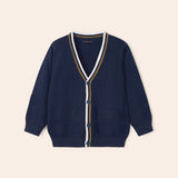 Cardigan In Filo Di Cotone Sostenibile Bambino MAYORAL 3352 - MAYORAL - Luxury Kids