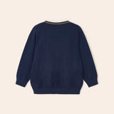 Cardigan In Filo Di Cotone Sostenibile Bambino MAYORAL 3352 - MAYORAL - Luxury Kids