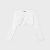 Coprispalle In Filo Di Cotone Bambina MAYORAL 320 - MAYORAL - Luxury Kids