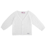 Cardigan In Filo Di Cotone Traforato Bambino/a CONDOR 55505