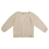 Cardigan In Filo Di Cotone Traforato Bambino/a CONDOR 55505