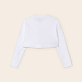 Cardigan Tricot In filo Di Cotone Sostenibile Bambina MAYORAL 321 - MAYORAL - Luxury Kids