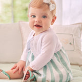 Coprispalle Tricot In Filo Di Cotone Sostenibile Neonata MAYORAL 318 - MAYORAL - Luxury Kids