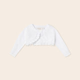 Coprispalle Tricot In Filo Di Cotone Sostenibile Neonata MAYORAL 318 - MAYORAL - Luxury Kids