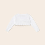 Coprispalle Tricot In Filo Di Cotone Sostenibile Neonata MAYORAL 318 - MAYORAL - Luxury Kids
