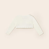 Coprispalle Tricot In Filo Di Cotone Sostenibile Neonata MAYORAL 318 - MAYORAL - Luxury Kids