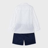 Completo Con Bermuda In Cotone Bambino MAYORAL 3242 - MAYORAL - Luxury Kids