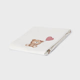 Copertina Volant In Cotone Sostenibile Con Stampa Orso Neonata MAYORAL 9249 - MAYORAL - Luxury Kids