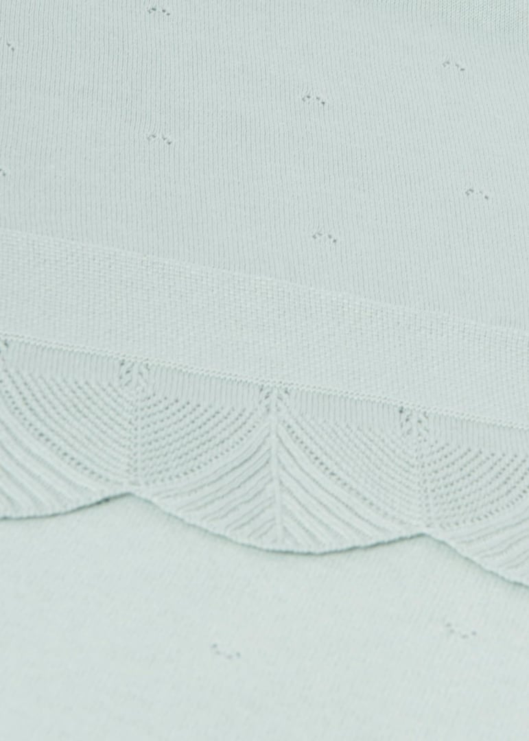 Coperta Volant In Filo Di Cotone Neonato/a MAYORAL 9240 - MAYORAL - Luxury Kids