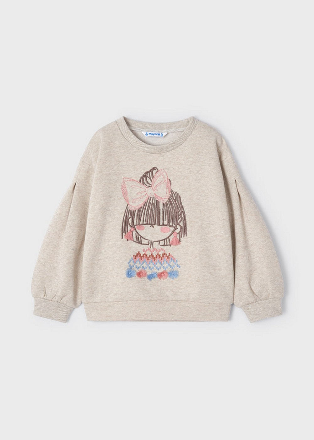 Felpa In Caldo Cotone Bambina MAYORAL 4479 - MAYORAL - LuxuryKids